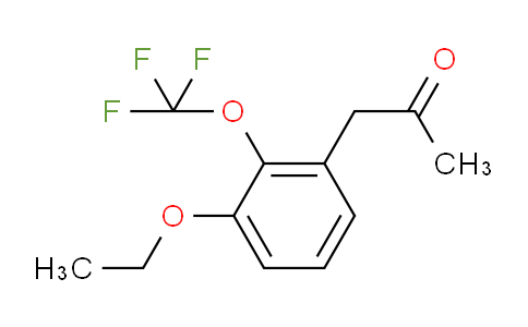 CAS No. 1804282-57-2, 1-(3-Ethoxy-2-(trifluoromethoxy)phenyl)propan-2-one