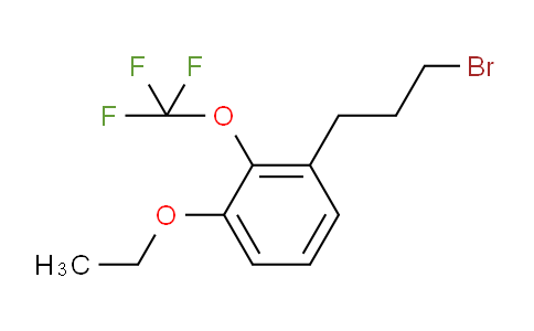 CAS No. 1804157-04-7, 1-(3-Bromopropyl)-3-ethoxy-2-(trifluoromethoxy)benzene