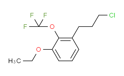 CAS No. 1804243-52-4, 1-(3-Chloropropyl)-3-ethoxy-2-(trifluoromethoxy)benzene