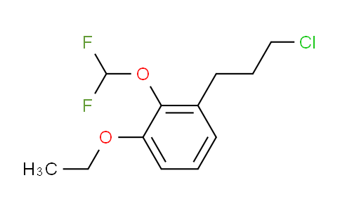 CAS No. 1806649-24-0, 1-(3-Chloropropyl)-2-(difluoromethoxy)-3-ethoxybenzene