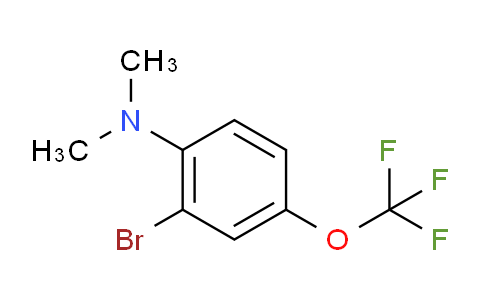 CAS No. 200956-63-4, 1-Bromo-2-dimethylamino-5-(trifluoromethoxy)benzene