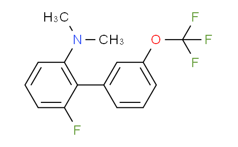 CAS No. 1261837-75-5, (6-Fluoro-3'-(trifluoromethoxy)biphenyl-2-yl)-dimethylamine