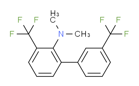 CAS No. 1261668-57-8, (3,3'-Bis(trifluoromethyl)biphenyl-2-yl)-dimethyl-amine