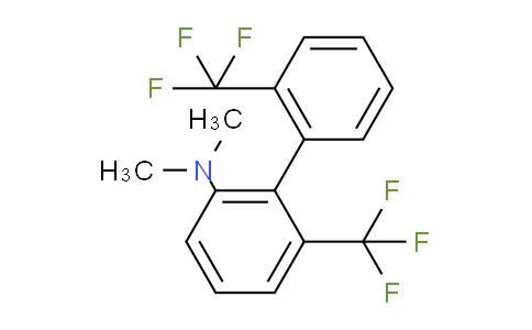 CAS No. 1261822-20-1, (6,2'-Bis(trifluoromethyl)biphenyl-2-yl)-dimethyl-amine