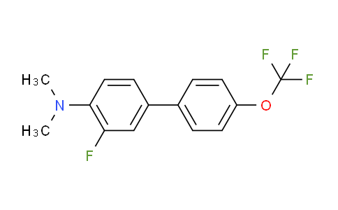 CAS No. 1261591-99-4, (3-Fluoro-4'-(trifluoromethoxy)biphenyl-4-yl)-dimethylamine
