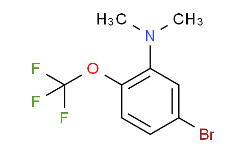 CAS No. 1805105-62-7, 1-Bromo-3-dimethylamino-4-(trifluoromethoxy)benzene