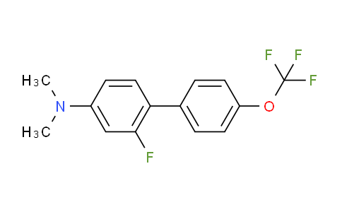 CAS No. 1261575-64-7, (2-Fluoro-4'-(trifluoromethoxy)biphenyl-4-yl)-dimethylamine