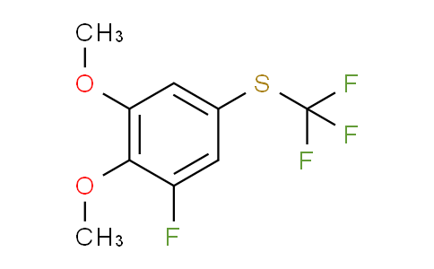 CAS No. 1806315-11-6, 1,2-Dimethoxy-3-fluoro-5-(trifluoromethylthio)benzene