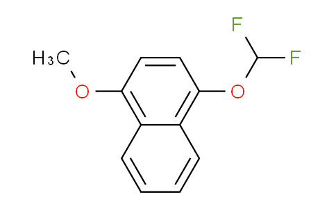 CAS No. 1261729-07-0, 1-(Difluoromethoxy)-4-methoxynaphthalene