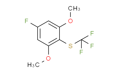 CAS No. 1806423-78-8, 1,3-Dimethoxy-5-fluoro-2-(trifluoromethylthio)benzene