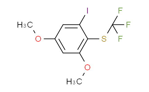 CAS No. 1803737-71-4, 1,5-Dimethoxy-3-iodo-2-(trifluoromethylthio)benzene