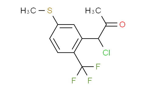 MC723727 | 1805721-52-1 | 1-Chloro-1-(5-(methylthio)-2-(trifluoromethyl)phenyl)propan-2-one