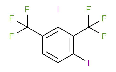 CAS No. 1804892-55-4, 1,3-Bis(trifluoromethyl)-2,4-diiodobenzene