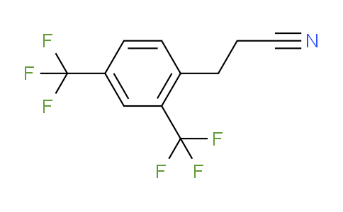 CAS No. 1803860-07-2, (2,4-Bis(trifluoromethyl)phenyl)propanenitrile