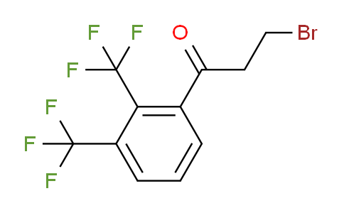 CAS No. 1804037-83-9, 1-(2,3-Bis(trifluoromethyl)phenyl)-3-bromopropan-1-one