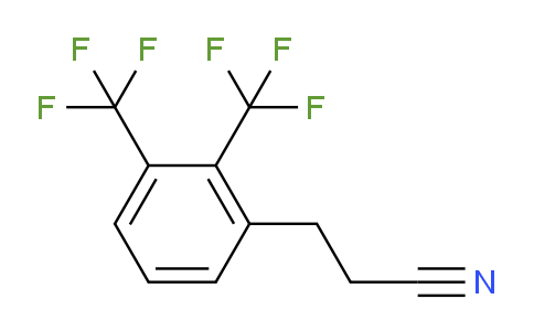 CAS No. 1804222-33-0, (2,3-Bis(trifluoromethyl)phenyl)propanenitrile