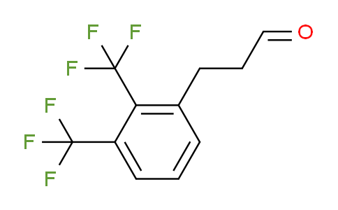 CAS No. 1803745-81-4, (2,3-Bis(trifluoromethyl)phenyl)propanal