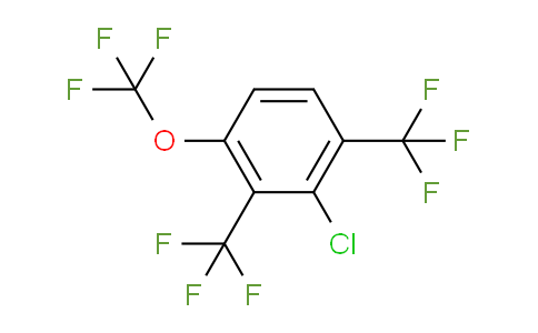 CAS No. 1805408-45-0, 1,3-Bis(trifluoromethyl)-2-chloro-4-(trifluoromethoxy)benzene