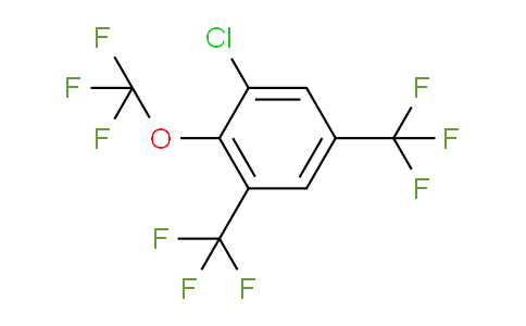 CAS No. 1805570-86-8, 1,5-Bis(trifluoromethyl)-3-chloro-2-(trifluoromethoxy)benzene