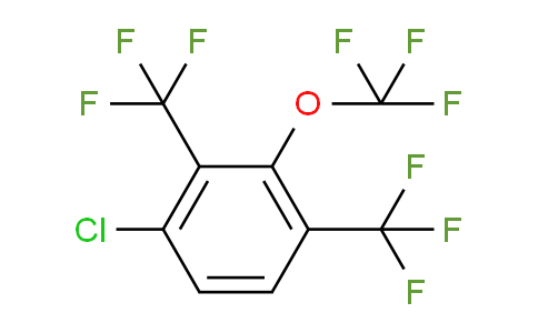 CAS No. 1805278-14-1, 1,3-Bis(trifluoromethyl)-4-chloro-2-(trifluoromethoxy)benzene