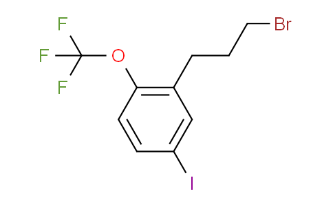 CAS No. 1804236-53-0, 1-(3-Bromopropyl)-5-iodo-2-(trifluoromethoxy)benzene