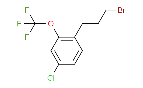 CAS No. 1806518-43-3, 1-(3-Bromopropyl)-4-chloro-2-(trifluoromethoxy)benzene