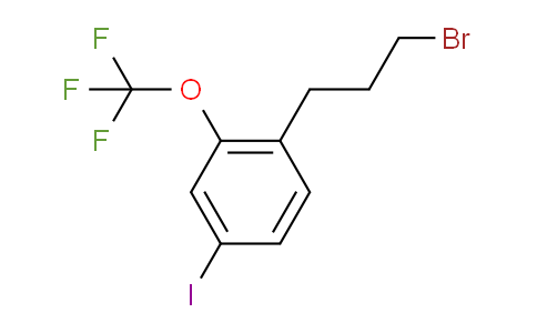 CAS No. 1806655-98-0, 1-(3-Bromopropyl)-4-iodo-2-(trifluoromethoxy)benzene