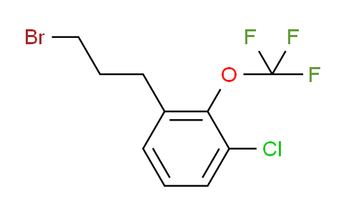 CAS No. 1804196-90-4, 1-(3-Bromopropyl)-3-chloro-2-(trifluoromethoxy)benzene