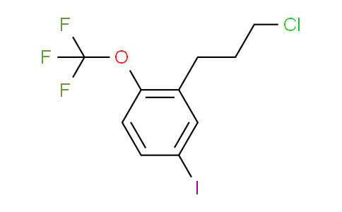 CAS No. 1806574-25-3, 1-(3-Chloropropyl)-5-iodo-2-(trifluoromethoxy)benzene