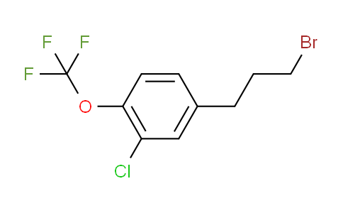 CAS No. 1805838-46-3, 1-(3-Bromopropyl)-3-chloro-4-(trifluoromethoxy)benzene