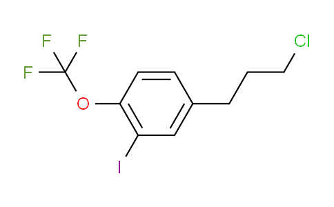 CAS No. 1804096-82-9, 1-(3-Chloropropyl)-3-iodo-4-(trifluoromethoxy)benzene
