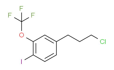 CAS No. 1804083-01-9, 1-(3-Chloropropyl)-4-iodo-3-(trifluoromethoxy)benzene