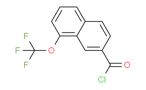 CAS No. 1261684-86-9, 1-(Trifluoromethoxy)naphthalene-7-carbonyl chloride