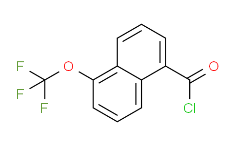 CAS No. 1261631-60-0, 1-(Trifluoromethoxy)naphthalene-5-carbonyl chloride