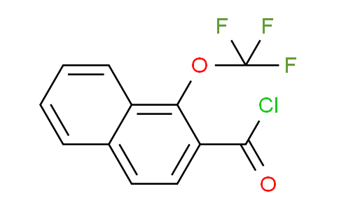CAS No. 1261492-75-4, 1-(Trifluoromethoxy)naphthalene-2-carbonyl chloride