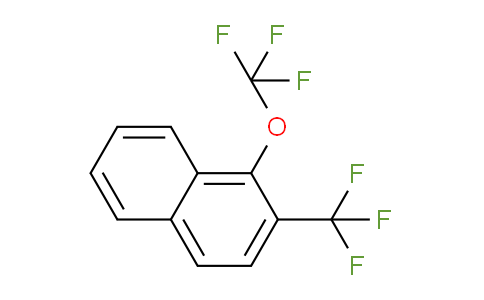 CAS No. 1261628-52-7, 1-(Trifluoromethoxy)-2-(trifluoromethyl)naphthalene