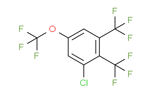 CAS No. 1805081-83-7, 1,2-Bis(trifluoromethyl)-3-chloro-5-(trifluoromethoxy)benzene