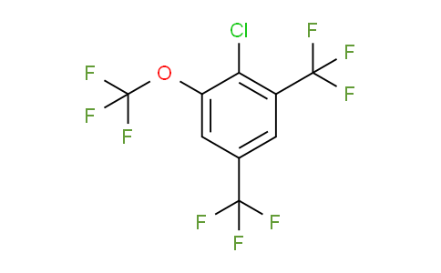 CAS No. 1805587-55-6, 1,5-Bis(trifluoromethyl)-2-chloro-3-(trifluoromethoxy)benzene