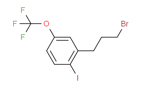 CAS No. 1804180-27-5, 1-(3-Bromopropyl)-2-iodo-5-(trifluoromethoxy)benzene