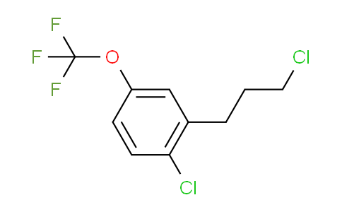 CAS No. 1804259-42-4, 1-Chloro-2-(3-chloropropyl)-4-(trifluoromethoxy)benzene