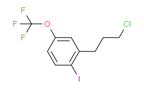 CAS No. 1804227-95-9, 1-(3-Chloropropyl)-2-iodo-5-(trifluoromethoxy)benzene