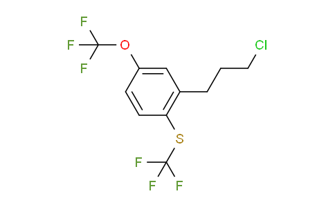 MC723866 | 1804242-86-1 | 1-(3-Chloropropyl)-5-(trifluoromethoxy)-2-(trifluoromethylthio)benzene