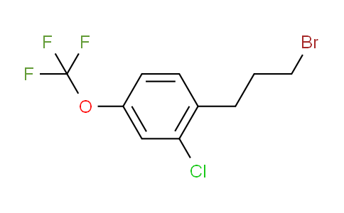 CAS No. 1805838-45-2, 1-(3-Bromopropyl)-2-chloro-4-(trifluoromethoxy)benzene