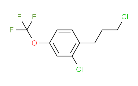 CAS No. 1805897-95-3, 1-Chloro-2-(3-chloropropyl)-5-(trifluoromethoxy)benzene
