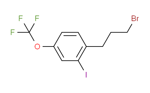 CAS No. 1806651-15-9, 1-(3-Bromopropyl)-2-iodo-4-(trifluoromethoxy)benzene