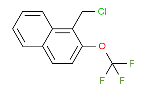 CAS No. 1261561-70-9, 1-(Chloromethyl)-2-(trifluoromethoxy)naphthalene
