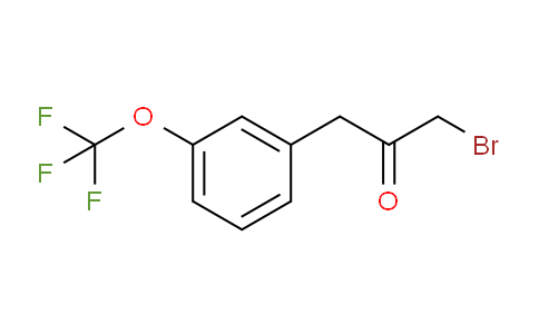 CAS No. 1283180-19-7, 1-Bromo-3-(3-(trifluoromethoxy)phenyl)propan-2-one