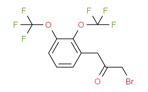 CAS No. 1804037-52-2, 1-(2,3-Bis(trifluoromethoxy)phenyl)-3-bromopropan-2-one