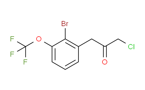 CAS No. 1804227-68-6, 1-(2-Bromo-3-(trifluoromethoxy)phenyl)-3-chloropropan-2-one