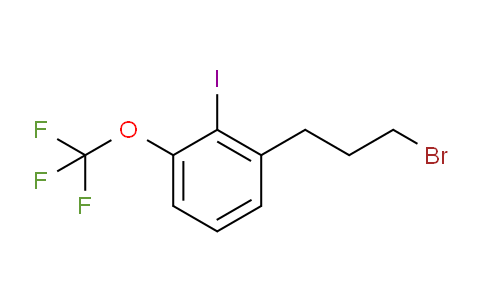 CAS No. 1806588-13-5, 1-(3-Bromopropyl)-2-iodo-3-(trifluoromethoxy)benzene